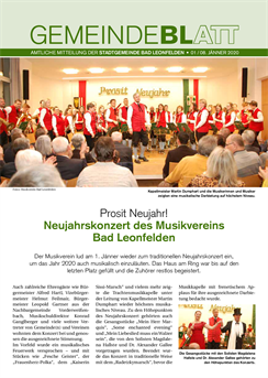 Gemeindeblatt 2020, Ausgabe 01