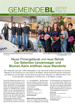 Gemeindeblatt 2020, Ausgabe 05