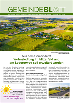 Gemeindeblatt 2019, Ausgabe 01