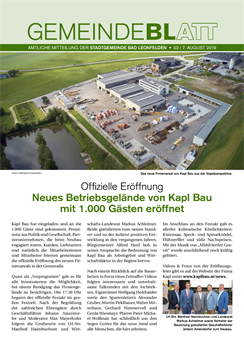 Gemeindeblatt 2019, Ausgabe 02