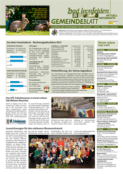 Gemeindeblatt 2016, Ausgabe 06