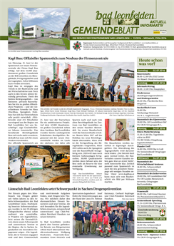 Gemeindeblatt 2016, Ausgabe 13