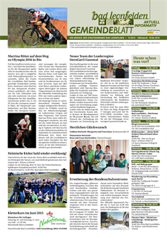 Gemeindeblatt 2015, Ausgabe 11