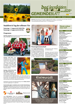 Gemeindeblatt 2015, Ausgabe 14