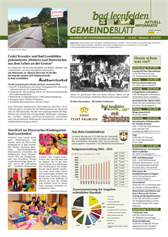 Gemeindeblatt 2015 - Ausgabe 01