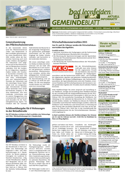 Gemeindeblatt 2015 - Ausgabe 03