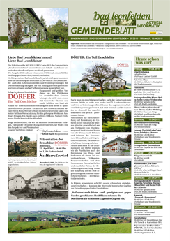 Gemeindeblatt 2015, Ausgabe 07