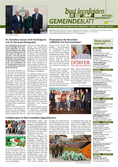 Gemeindeblatt 2015, Ausgabe 08