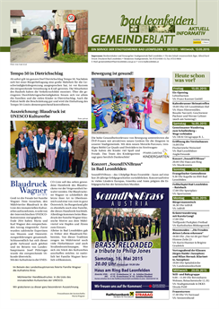 Gemeindeblatt 2015, Ausgabe 09