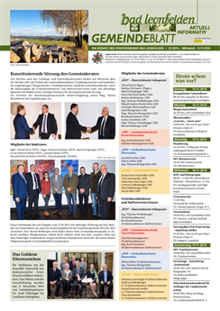 Gemeindeblatt 2015, Ausgabe 22