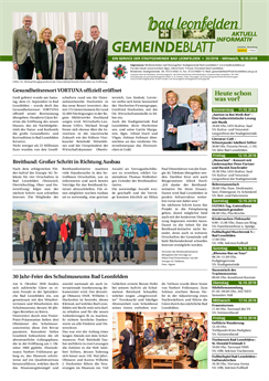 Gemeindeblatt 2018, Ausgabe 20