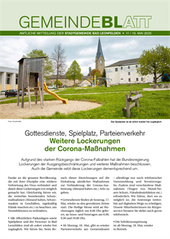 Gemeindeblatt 2020, Ausgabe 11