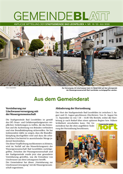 Gemeindeblatt 2020, Ausgabe 16