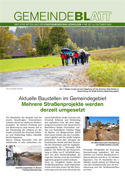 Gemeindeblatt 2020, Ausgabe 22