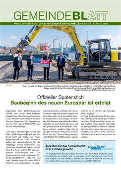 Gemeindeblatt 2021, Ausgabe 05