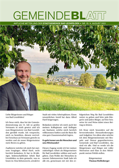 Gemeindeblatt 2021, Ausgabe 15