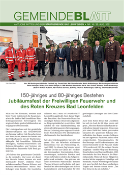 Gemeindeblatt 2021, Ausgabe 16