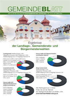 Gemeindeblatt 2021, Ausgabe 19