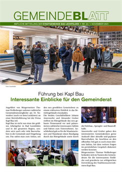 Gemeindeblatt 2021, Ausgabe 23