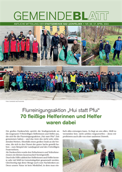 Gemeindeblatt Nr. 08/2022