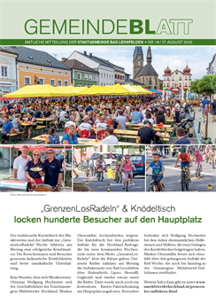 Gemeindeblatt 2022, Ausgabe 16