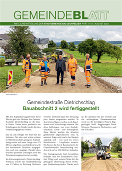 Gemeindeblatt 2022, Ausgabe 17