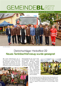 Gemeindeblatt 2022, Ausgabe 19