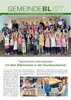Gemeindeblatt 2022, Ausgabe 24
