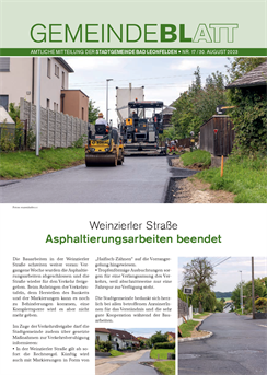Gemeindeblatt 17 / 2023