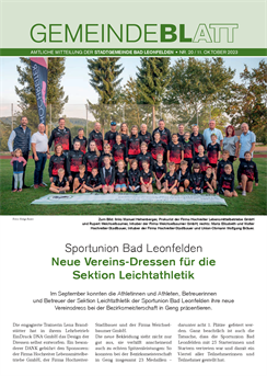 Gemeindeblatt 2023, Ausgabe 20